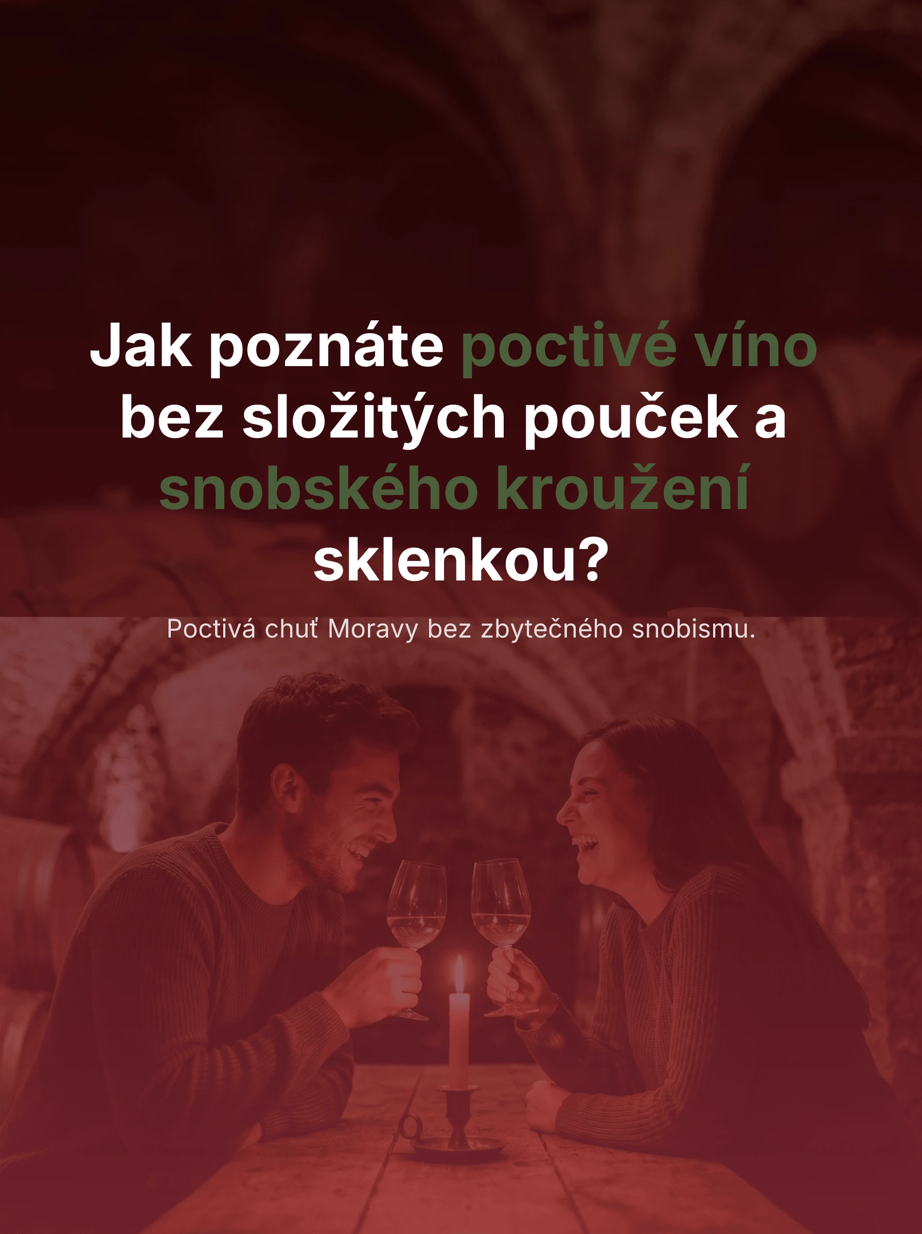Příspěvek pro Vinařství Pod Strání